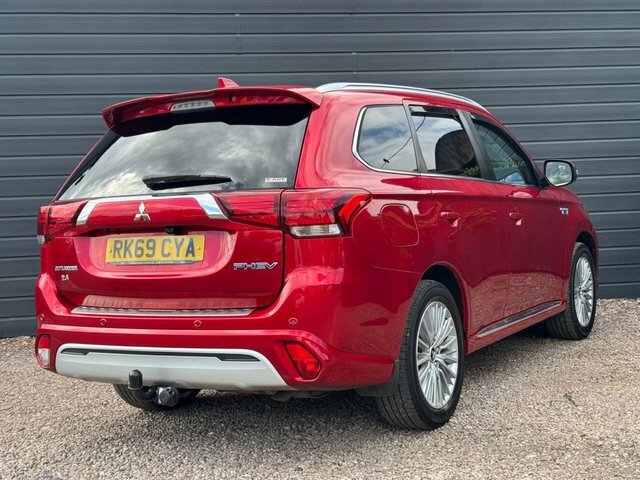 Mitsubishi Outlander 2019 2.4H Twinmotor 13.8Kwh Dynamic Safety Suv RK69CYA Red #5