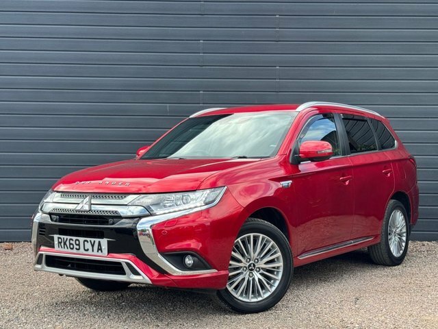Mitsubishi Outlander 2019 2.4H Twinmotor 13.8Kwh Dynamic Safety Suv RK69CYA Red #4