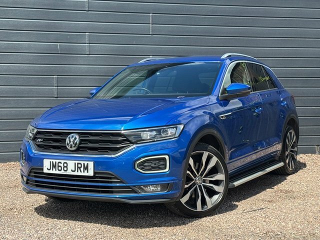 Volkswagen T-Roc 2018 1.5 Tsi Gpf Evo R-line Suv JM68JRM Blue #4
