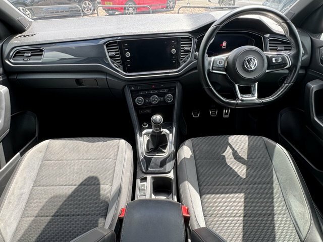 Volkswagen T-Roc 2018 1.5 Tsi Gpf Evo R-line Suv JM68JRM Blue #3