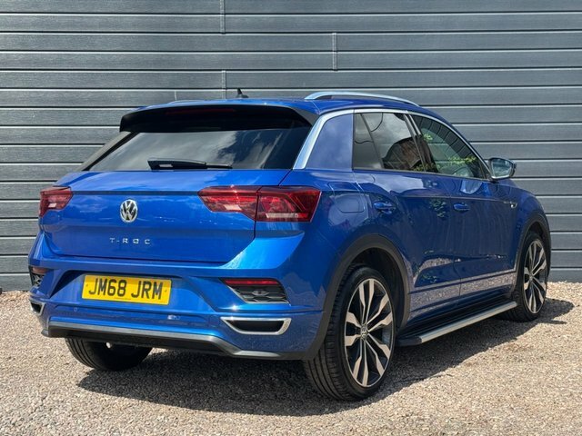 Volkswagen T-Roc 2018 1.5 Tsi Gpf Evo R-line Suv JM68JRM Blue #5