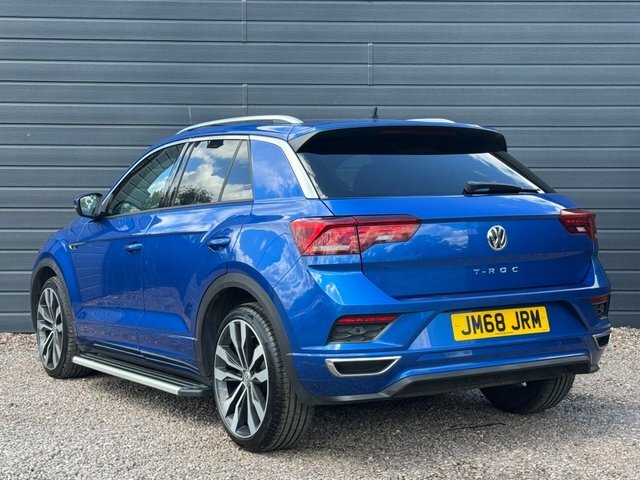 Volkswagen T-Roc 2018 1.5 Tsi Gpf Evo R-line Suv JM68JRM Blue #2