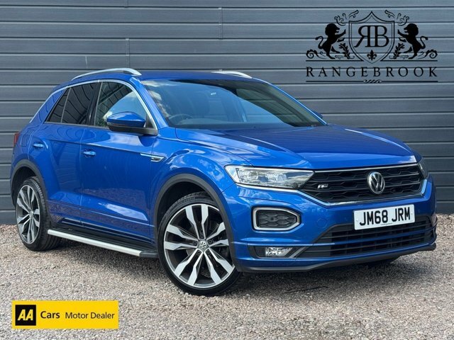 Volkswagen T-Roc 2018 1.5 Tsi Gpf Evo R-line Suv Blue