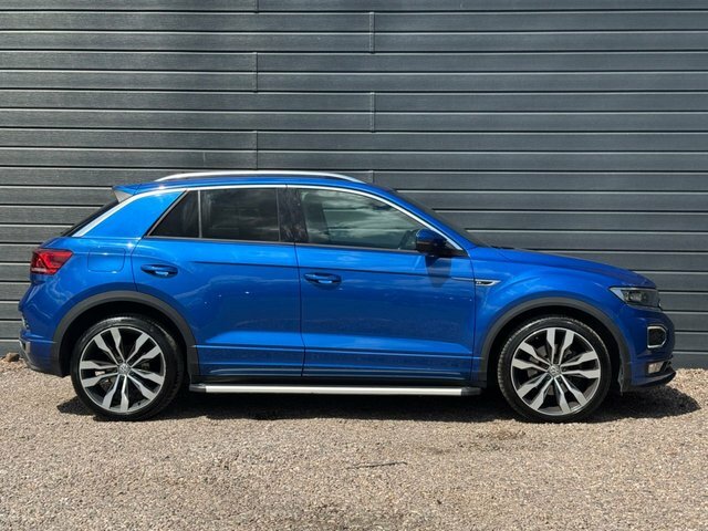 Volkswagen T-Roc 2018 1.5 Tsi Gpf Evo R-line Suv JM68JRM Blue #6
