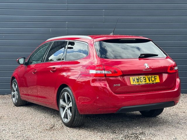 Peugeot 308 SW 2020 1.2 Puretech Tech Edition Estate M Red #2