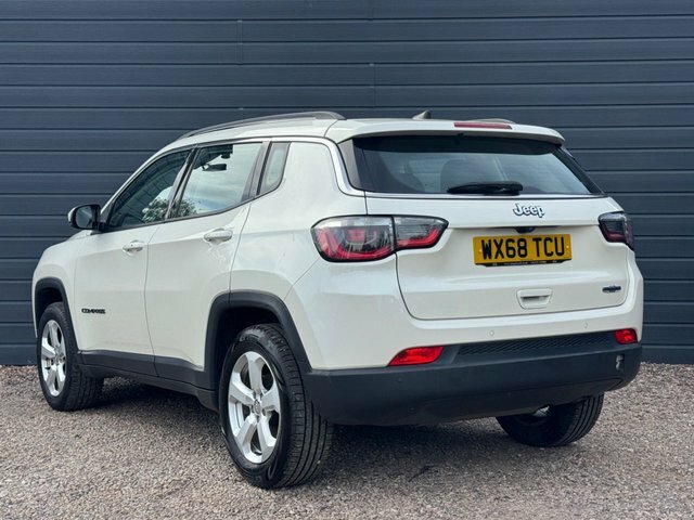 Jeep Compass 2019 1.4T Multiairii Longitude Suv WX68TCU White #2
