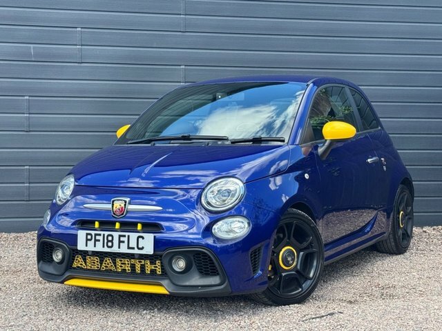 Abarth 595 2018 1.4 T-jet Trofeo Hatchback PF18FLC Blue #4