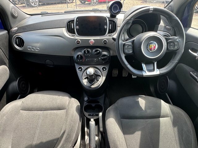 Abarth 595 2018 1.4 T-jet Trofeo Hatchback PF18FLC Blue #3
