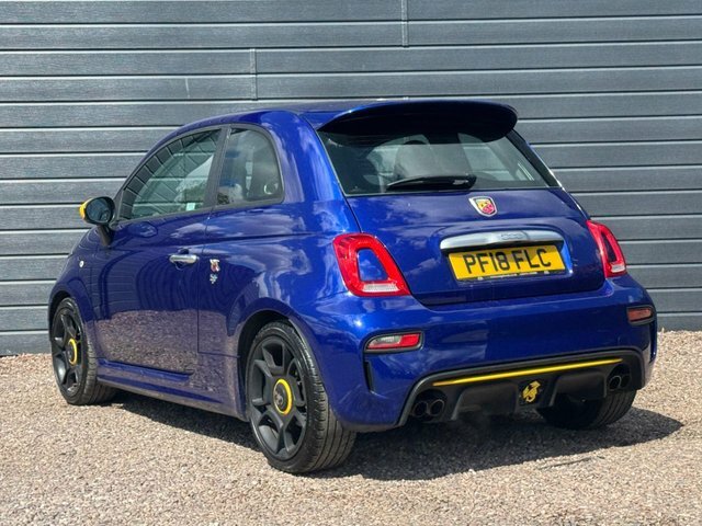 Abarth 595 2018 1.4 T-jet Trofeo Hatchback PF18FLC Blue #2