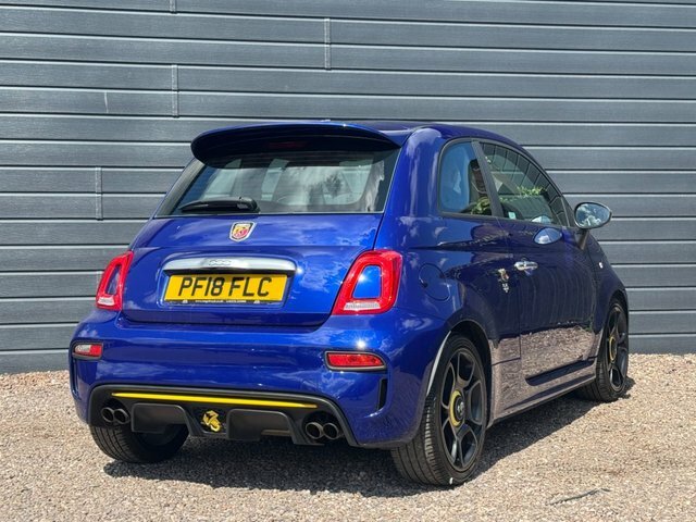 Abarth 595 2018 1.4 T-jet Trofeo Hatchback PF18FLC Blue #5