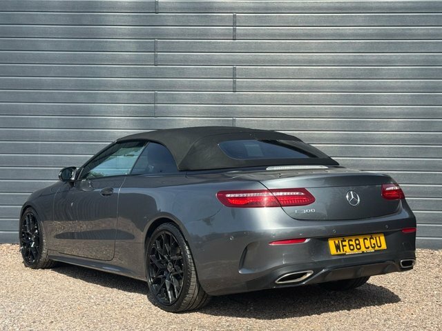 Mercedes-Benz E Class 2018 2.0 E300 Amg Line Premium Plus Cabriolet WF68CGU Grey #2