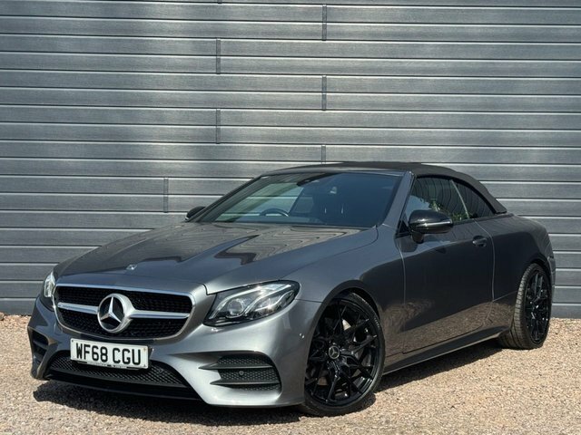 Mercedes-Benz E Class 2018 2.0 E300 Amg Line Premium Plus Cabriolet WF68CGU Grey #4