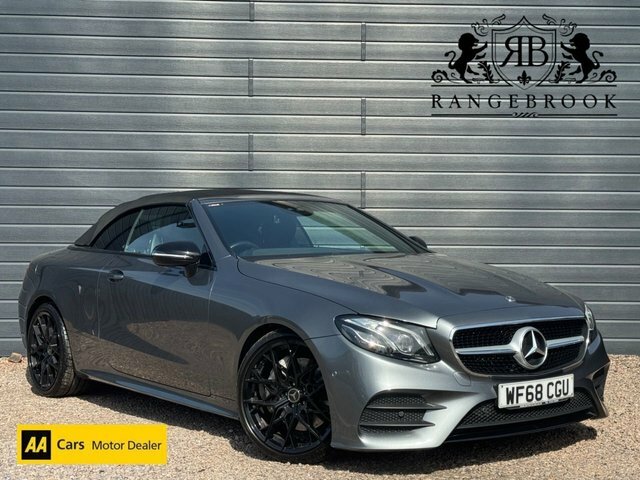 Mercedes-Benz E Class 2018 2.0 E300 Amg Line Premium Plus Cabriolet Grey