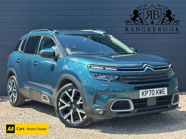 Citroen C5 Aircross 2021 1.5 Bluehdi Shine Plus Suv Green