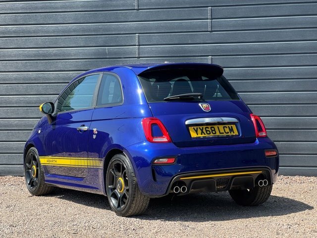Abarth 595 2018 1.4 T-jet Trofeo Hatchback Blue #2
