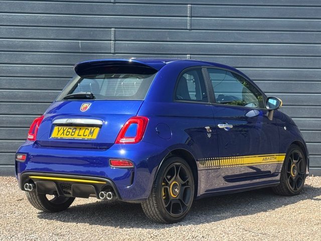 Abarth 595 2018 1.4 T-jet Trofeo Hatchback Blue #5