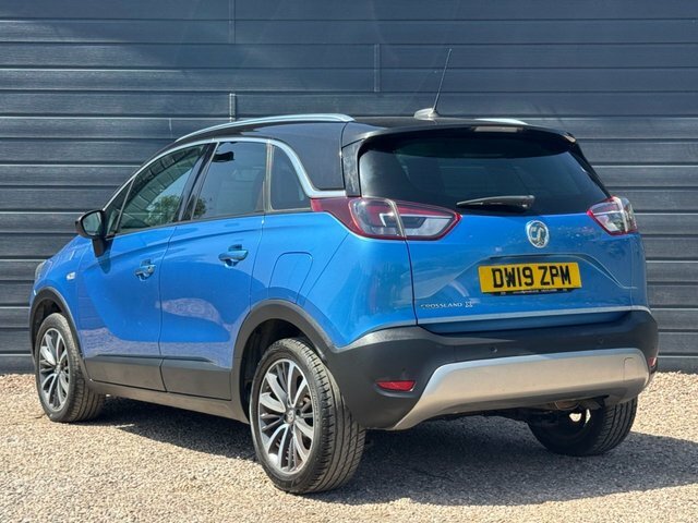 Vauxhall Crossland X 2019 1.2 Turbo Gpf Elite Suv DW19ZPM Blue #2