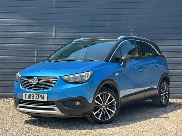 Vauxhall Crossland X 2019 1.2 Turbo Gpf Elite Suv DW19ZPM Blue #4
