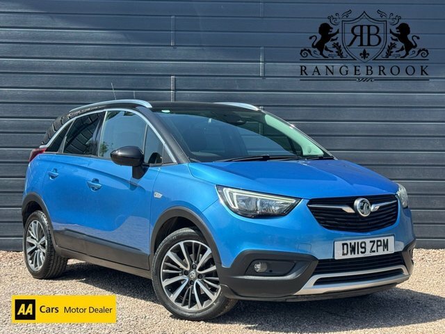 Vauxhall Crossland X 2019 1.2 Turbo Gpf Elite Suv Blue