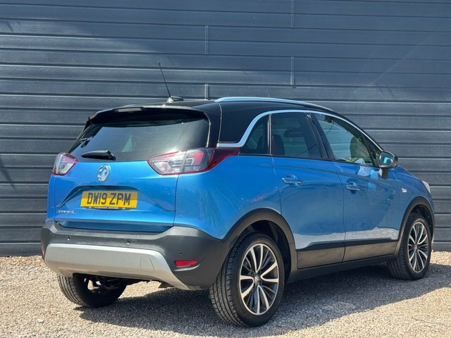 Vauxhall Crossland X 2019 1.2 Turbo Gpf Elite Suv DW19ZPM Blue #5