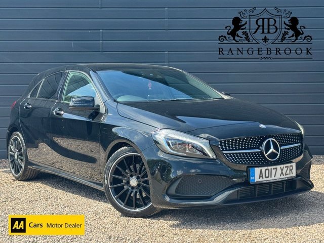 Mercedes-Benz A Class 2017 2.1 A200d Amg Line Premium Hatchback Au Black