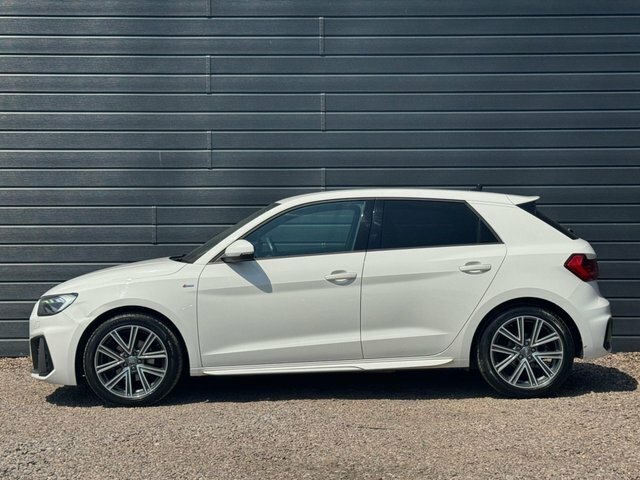Audi A1 2020 1.0 Tfsi 30 S Line Sportback S Tro FX20UVS White #6