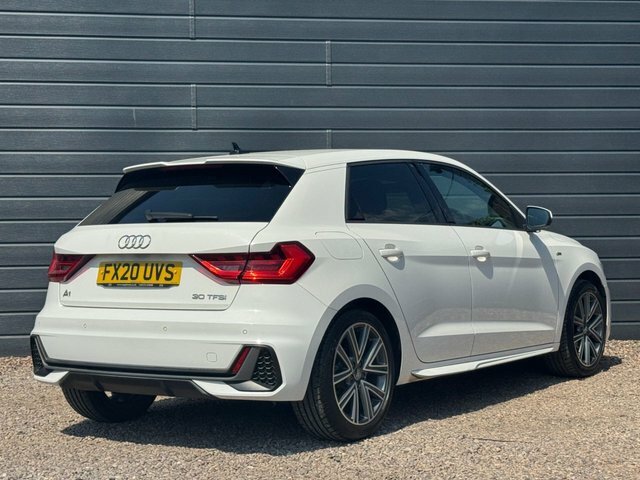 Audi A1 2020 1.0 Tfsi 30 S Line Sportback S Tro FX20UVS White #5