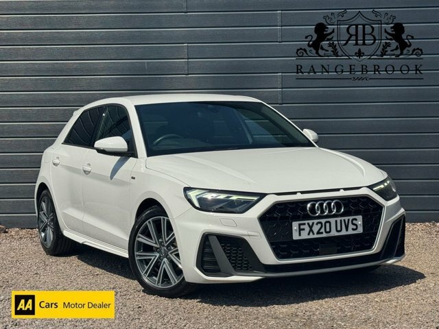 Audi A1 2020 1.0 Tfsi 30 S Line Sportback S Tro White