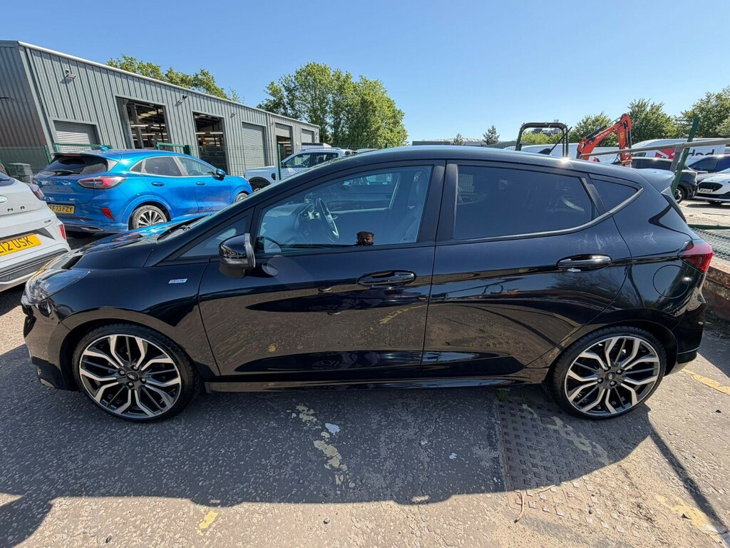 Ford Fiesta Fiesta Hatchback 1.0 Ecoboost Hbd Mhev 125 St-line EU72NJJ Black #5