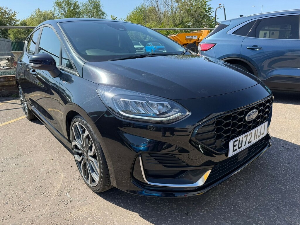 Ford Fiesta Fiesta Hatchback 1.0 Ecoboost Hbd Mhev 125 St-line Black