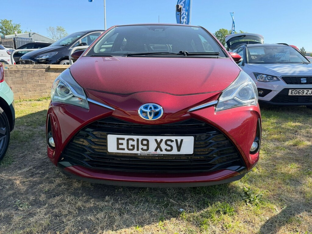 Toyota Yaris Yaris Hatchback 1.5 Hybrid Excel Cvt EG19XSV Red #2