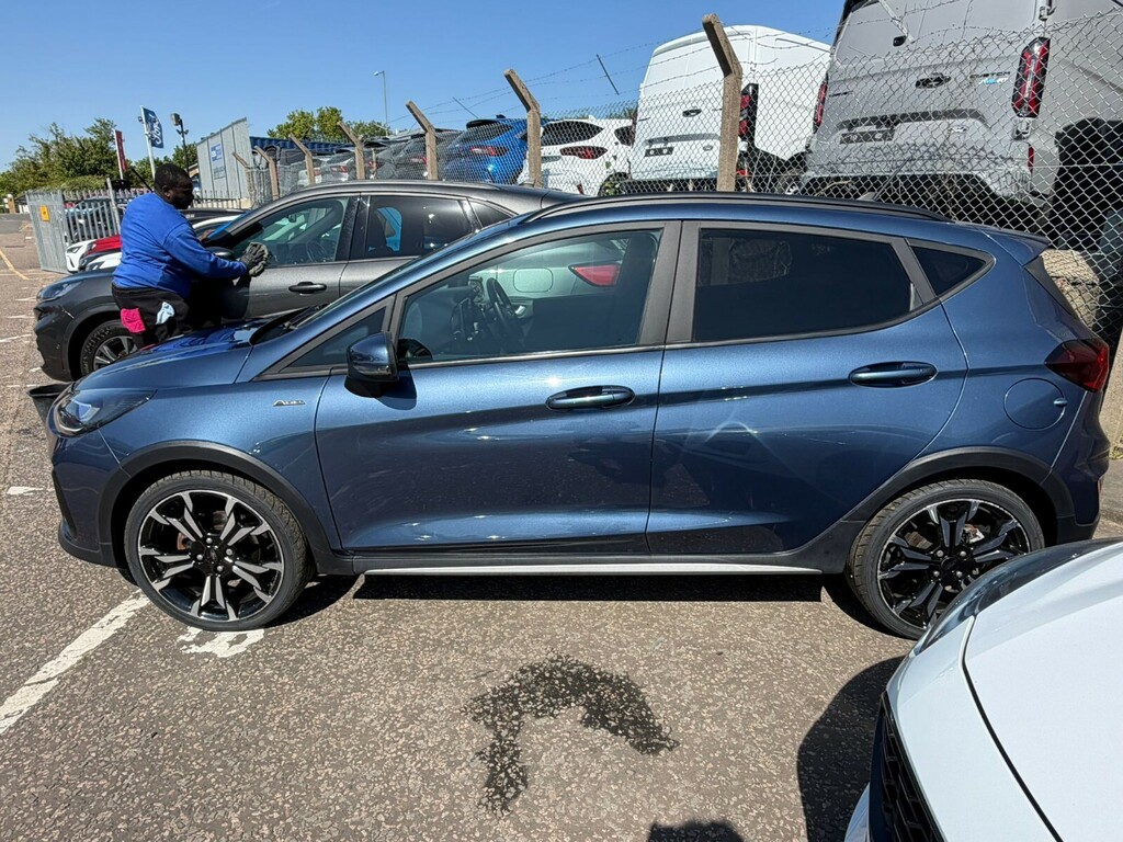 Ford Fiesta Fiesta 1.0 Active X Edition H EA72NZZ Blue #6