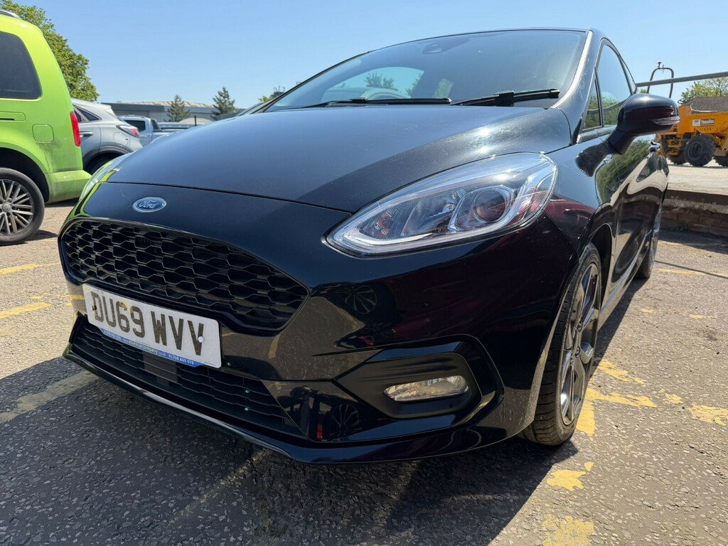 Ford Fiesta Fiesta Hatchback 1.0 Ecoboost St-line DU69WVV Black #4