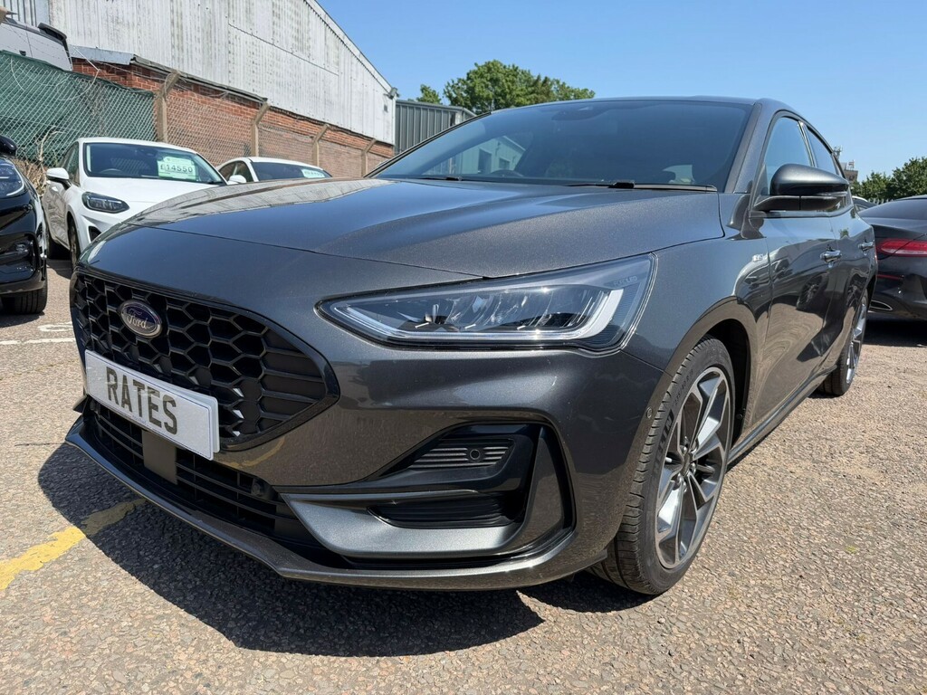 Ford Focus Focus Hatchback 1.0 Ecoboost Hybrid Mhev 155 St-li EU24XNO Grey #3