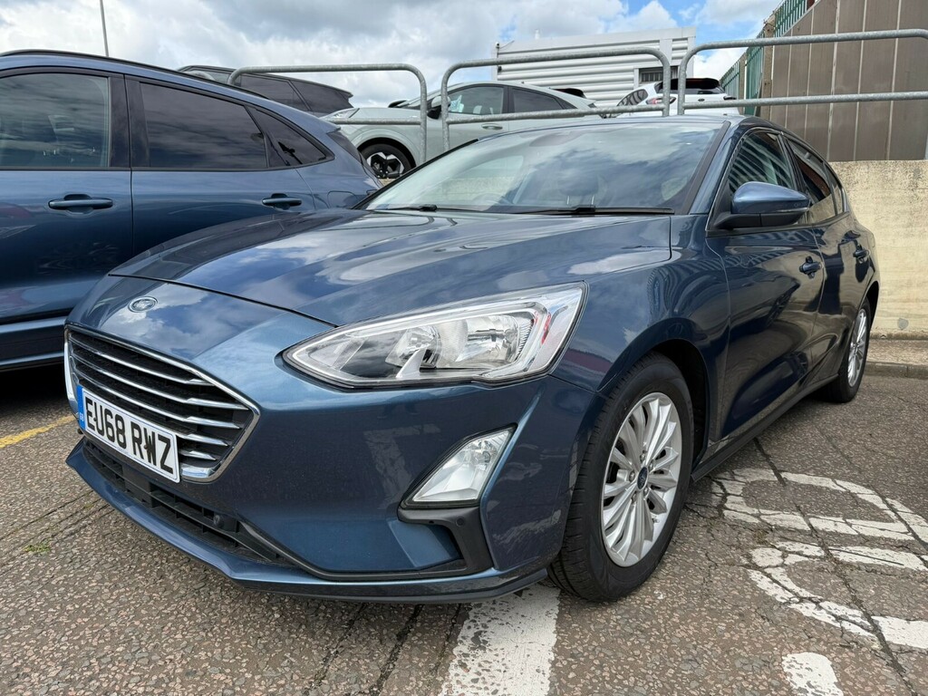 Ford Focus Focus Hatchback 1.0 Ecoboost 125 Titanium EU68RWZ Blue #3