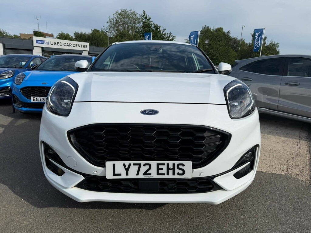 Ford Puma Puma Hatchback 1.0 Ecoboost Hybrid Mhev St-line X LY72EHS White #2