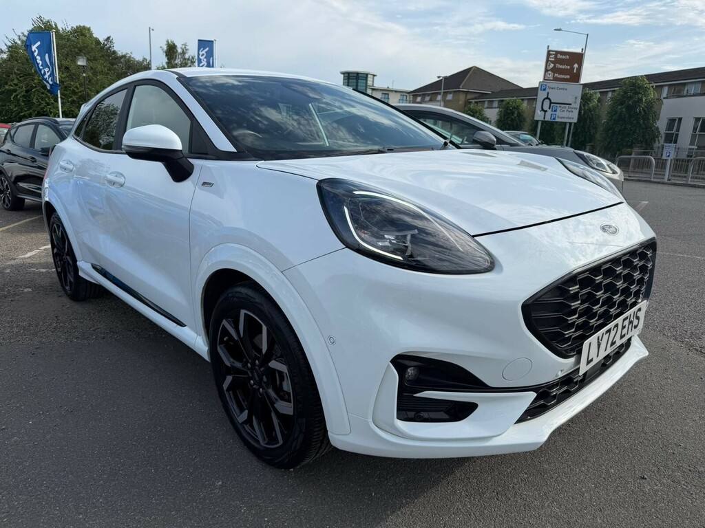 Ford Puma Puma Hatchback 1.0 Ecoboost Hybrid Mhev St-line X White