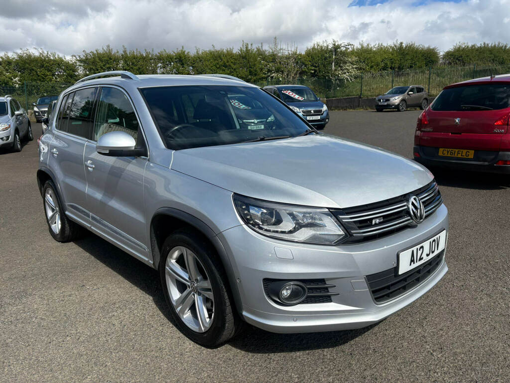 Volkswagen Tiguan 2.0 Tdi Bluemotion Tech R-line A12JOV Silver #4