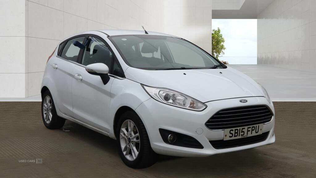 Ford Fiesta 1.5 Tdci Zetec White