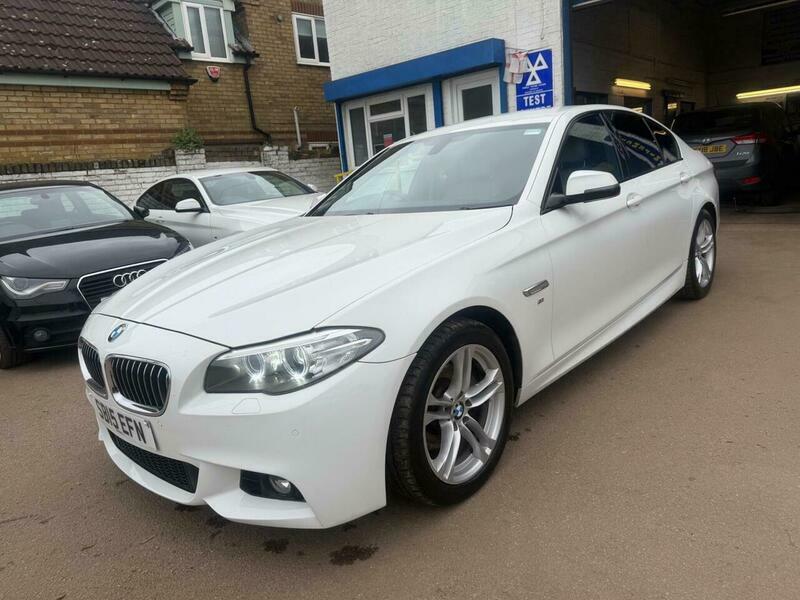 BMW 5 Series 2.0 520D M Sport White