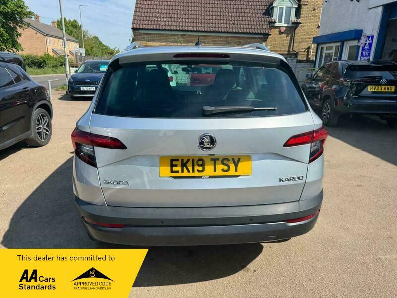 Skoda Karoq 1.0 Tsi Gpf Se Silver #4