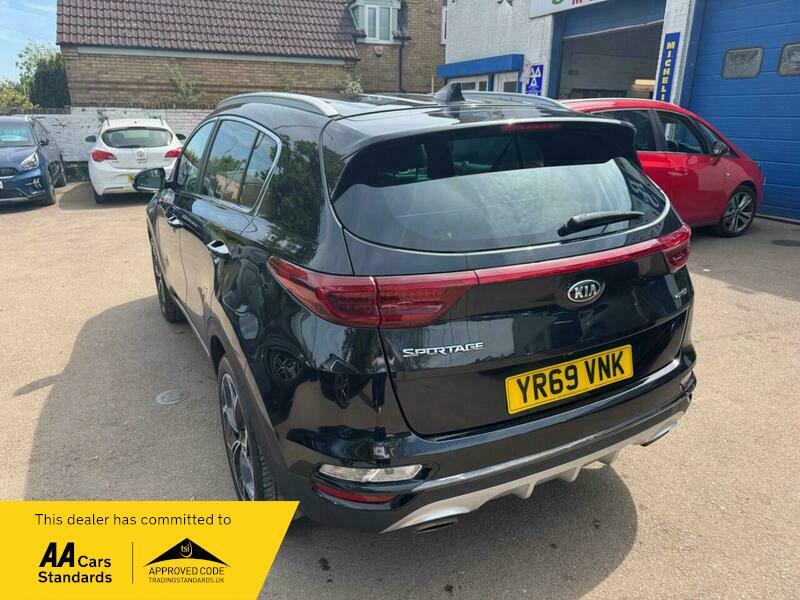 Kia Sportage 1.6 T-gdi Gt-line Dct YR69VNK Black #4