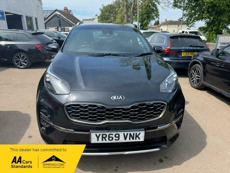 Kia Sportage 1.6 T-gdi Gt-line Dct YR69VNK Black #2