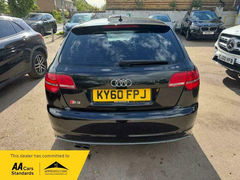Audi S3 2.0 Tfsi Sportback Quattro Black #5