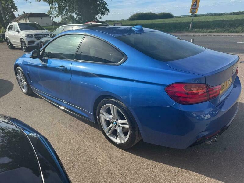 BMW 4 Series 3.0 430D M Sport DU17MPE Blue #2