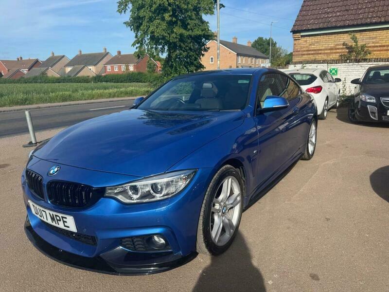 BMW 4 Series 3.0 430D M Sport DU17MPE Blue #5