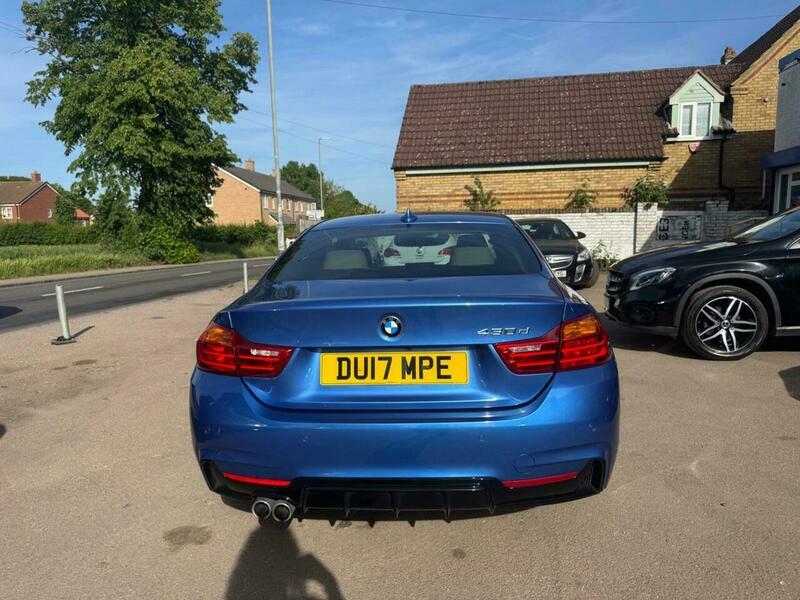 BMW 4 Series 3.0 430D M Sport DU17MPE Blue #4