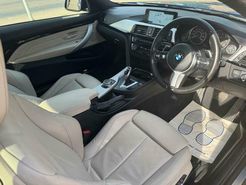 BMW 4 Series 3.0 430D M Sport DU17MPE Blue #6