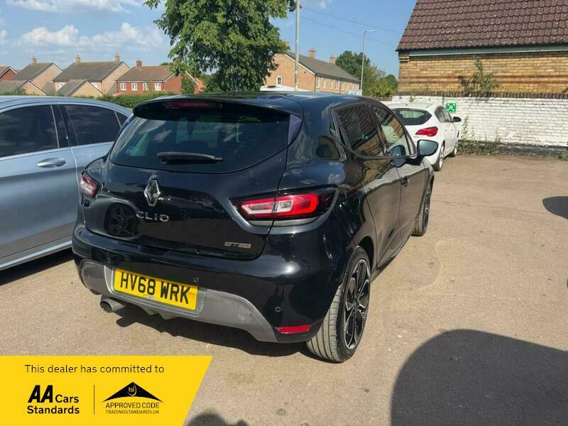Renault Clio 0.9 Tce Gt Line HV68WRK Black #4