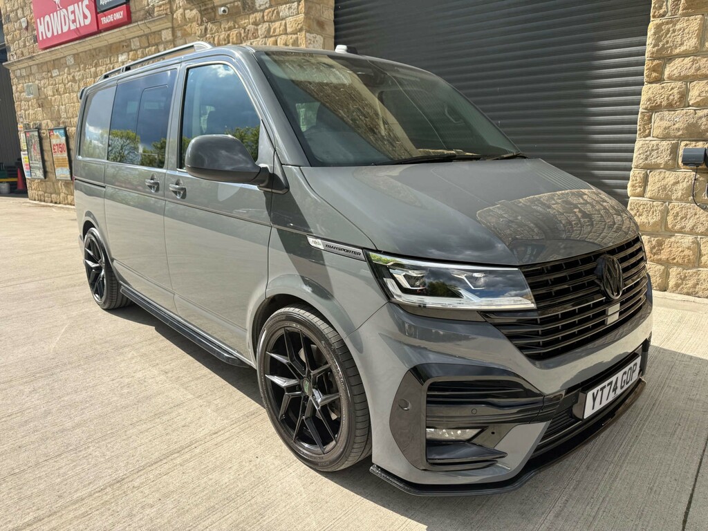Volkswagen Transporter Bitdi T32 Highline Kombi Van Double Cab Dsg YT74GOP Grey #2